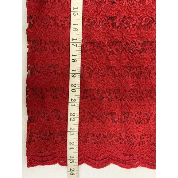 Dressbarn Women's Burgundy Blouse - Picture 6 of 6